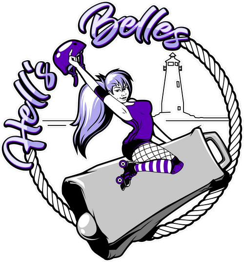 Georgina Roller Derby League logo